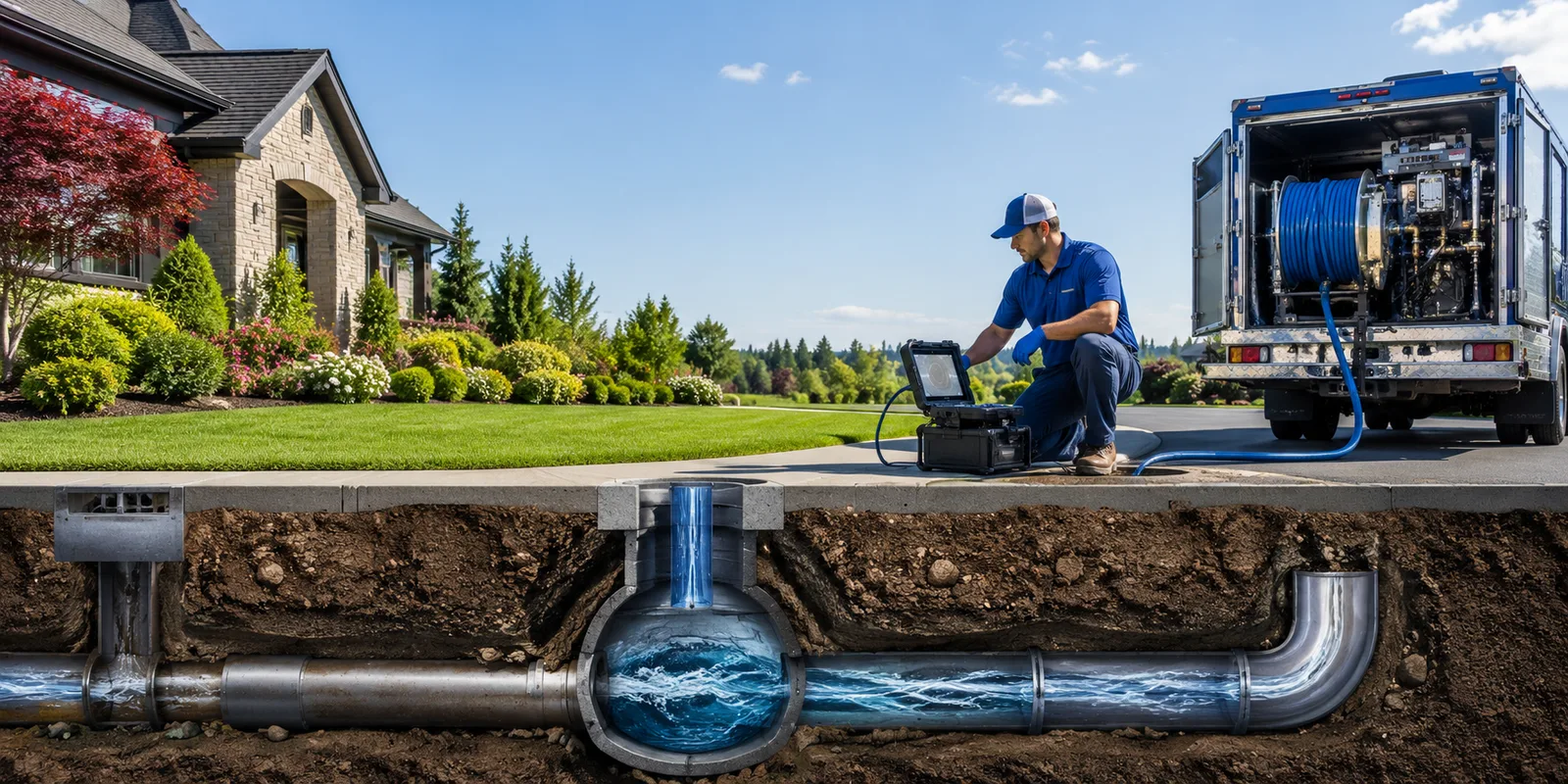 Drainage restoration information for Blue Mountain, AR